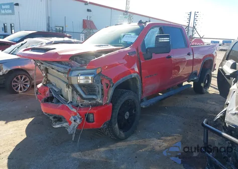 2024 Chevrolet Silverado 2500Hd 4Wd Standard Bed Lt из США, поврежденный, VIN 2GC4YNEY2R1236740